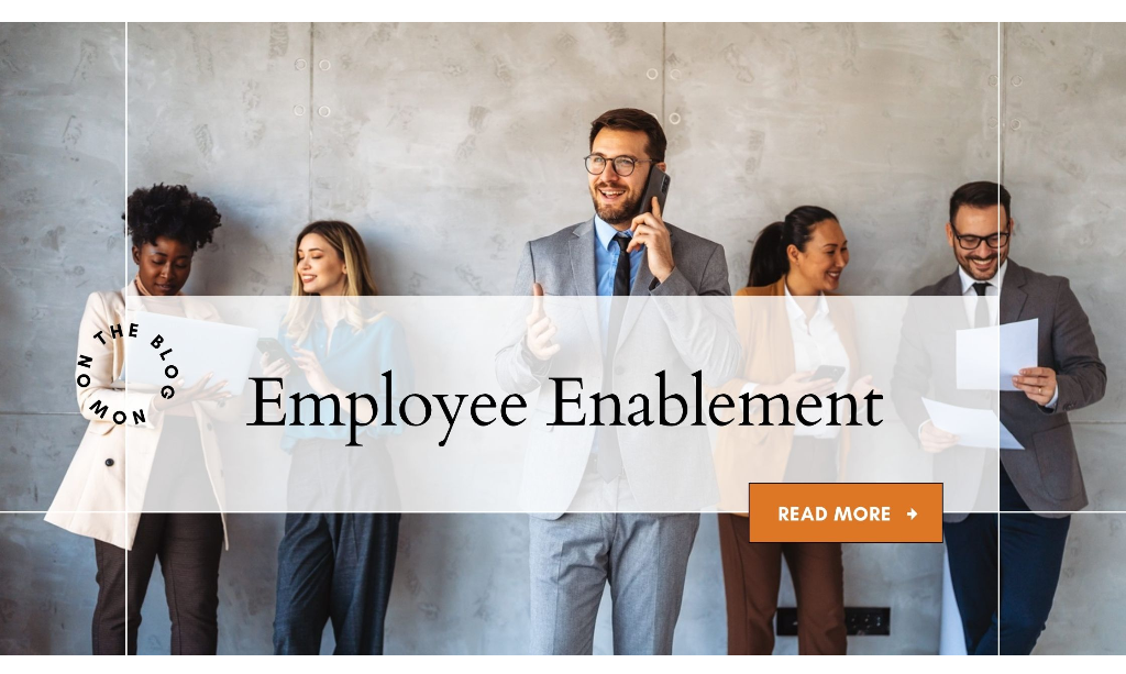Employee enablement blog banner